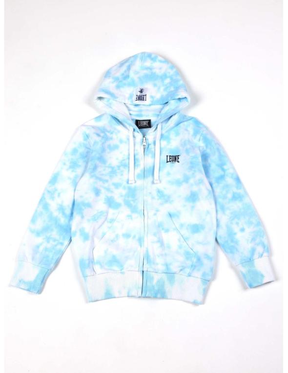 Boy hoody full zip Blue