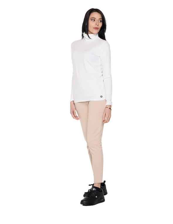 Woman high collar t-shirt... 2