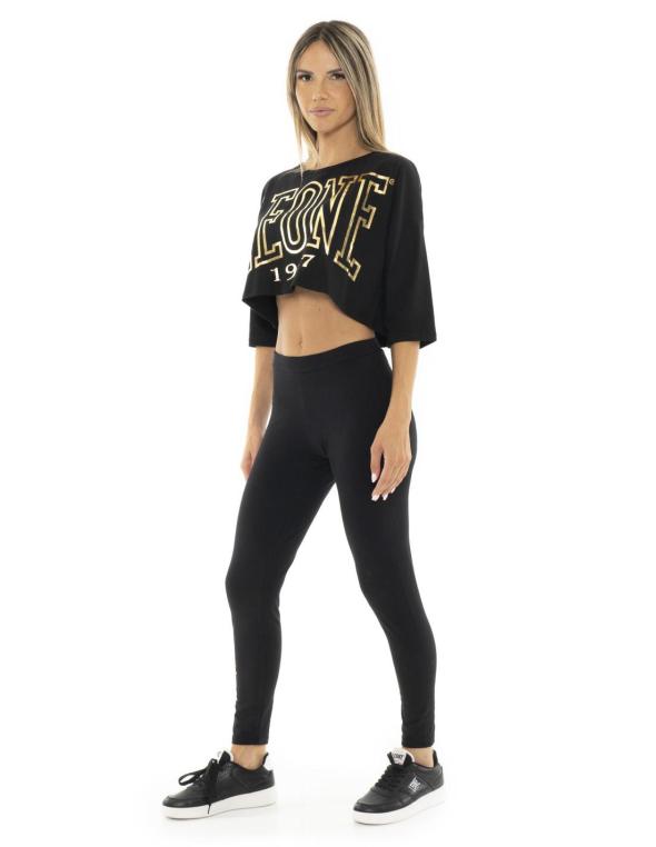 T-shirt crop a manica corta... 2