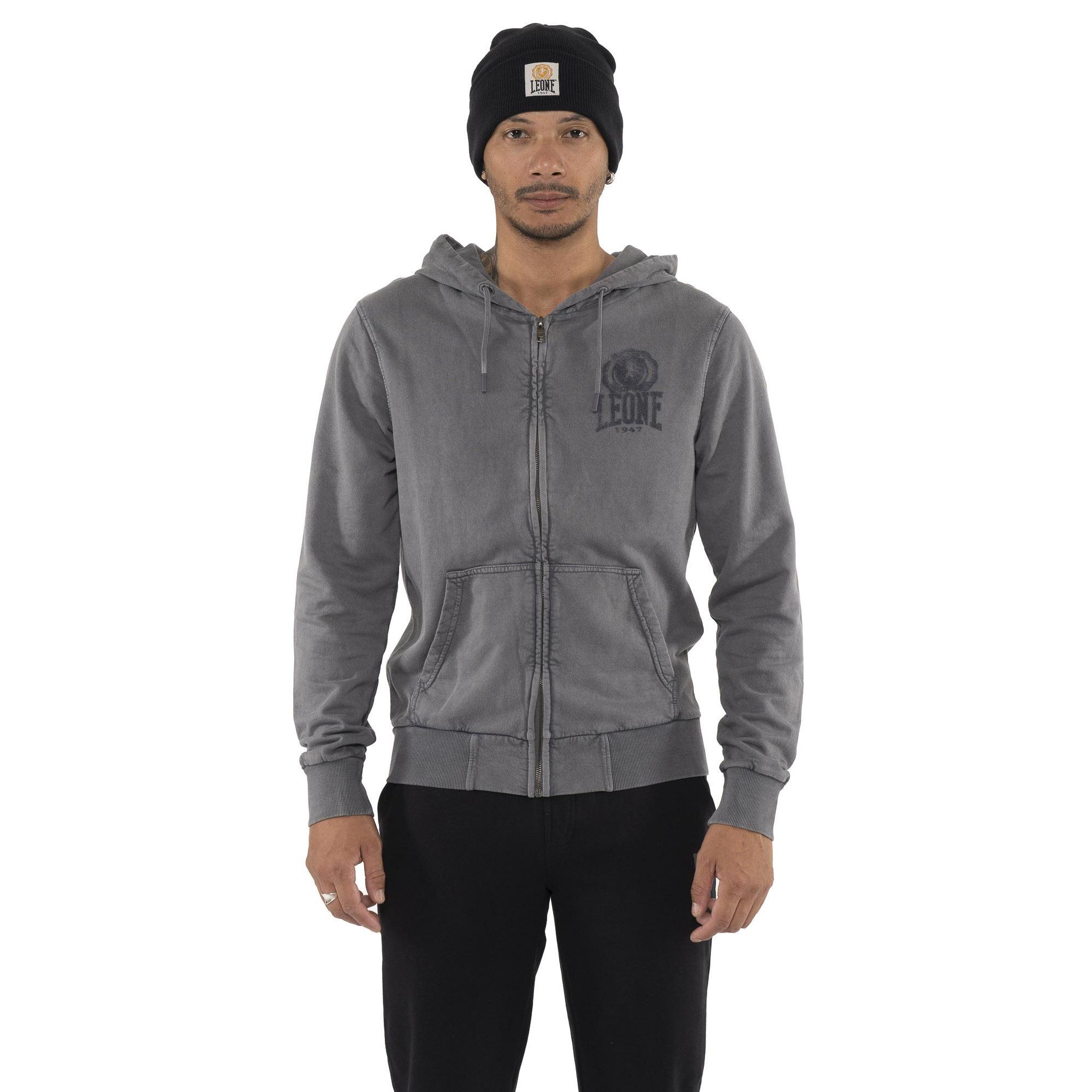 Felpa da uomo con cappuccio e zip Treatments