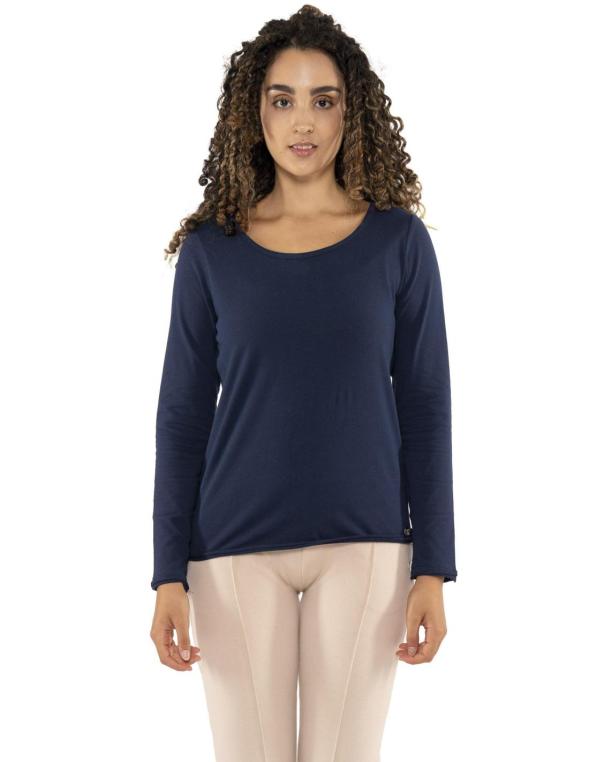 T-shirt a manica lunga da...