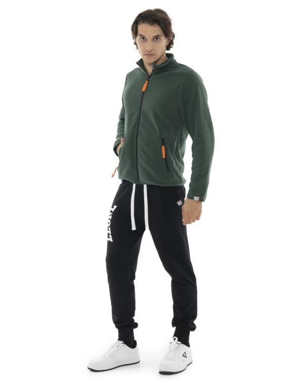Man full zip micropolar Basic 2