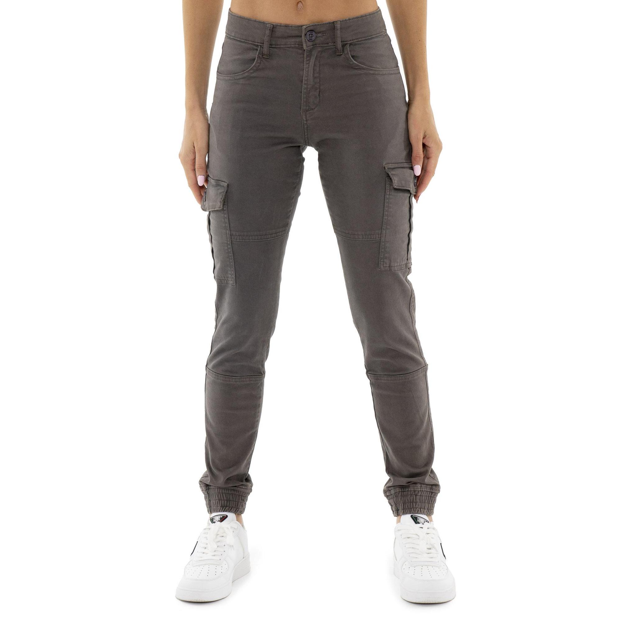 Pantalon cargo femme Black Ring