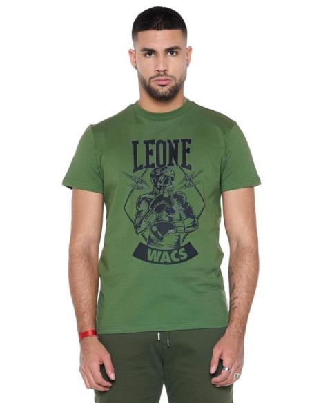 T shirt da uomo a maniche corte con teschio e guantoni Metropolitan