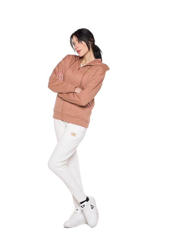 Woman bonded hoody Relaxed 2