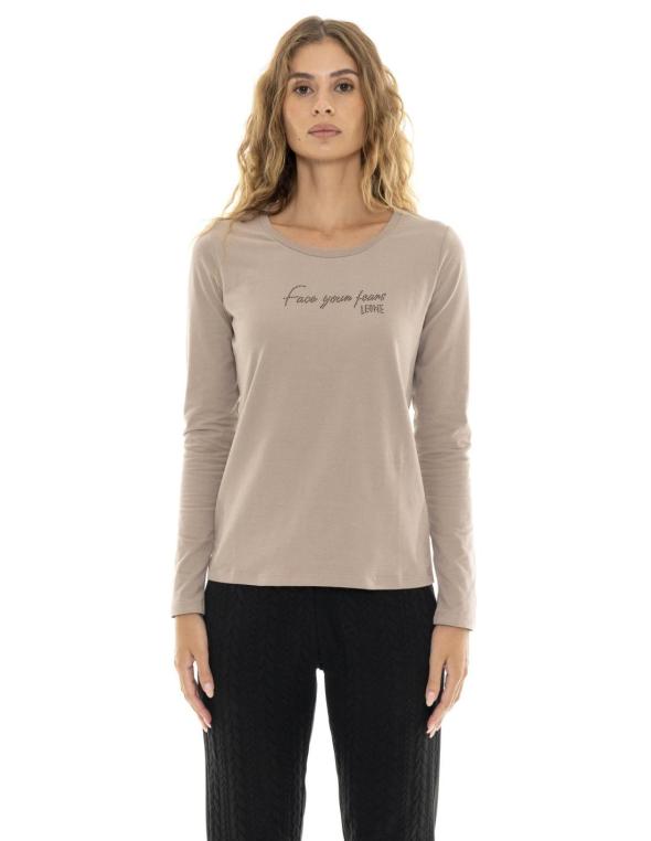 T-shirt a manica lunga da...