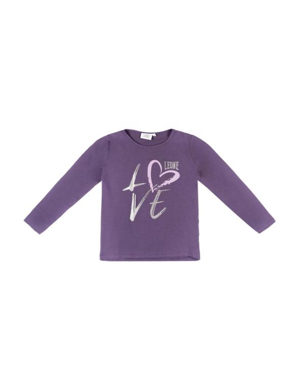 Girl t-shirt long sleeves Love