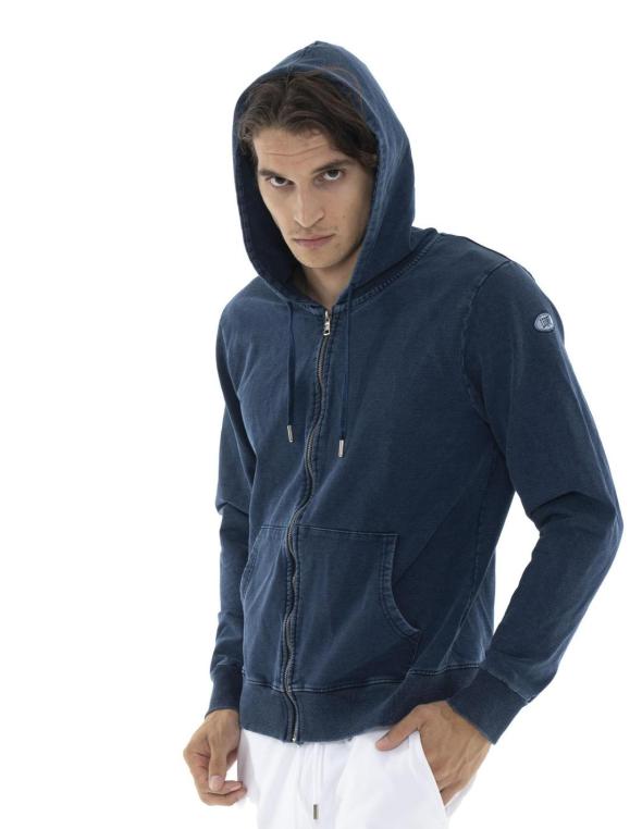 Man hoody full zip Urban