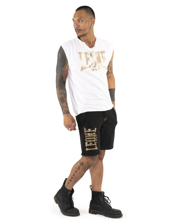 Man bermuda Stripe Gold