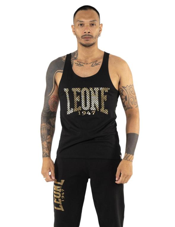 Man tank Stripe Gold 2