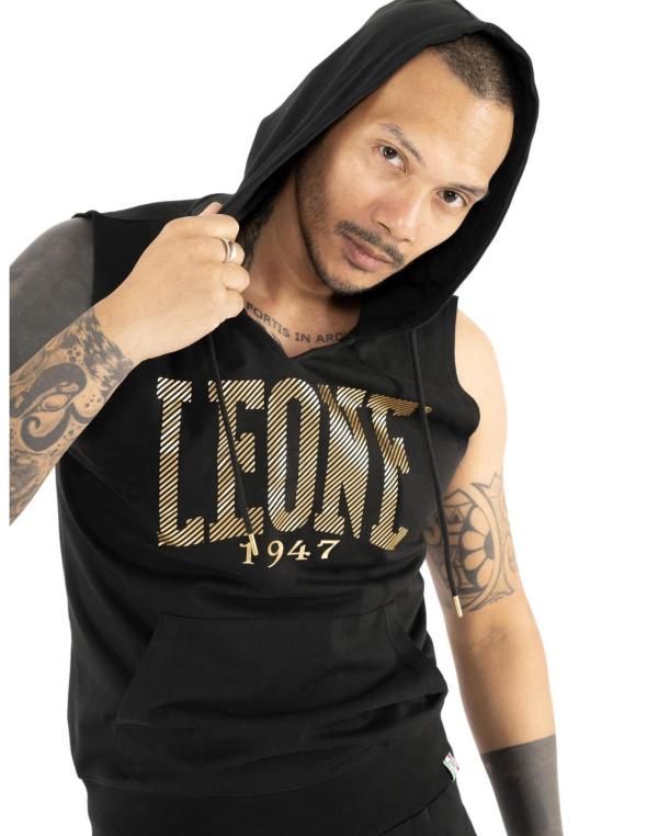 Man hoody sleeveless Stripe...