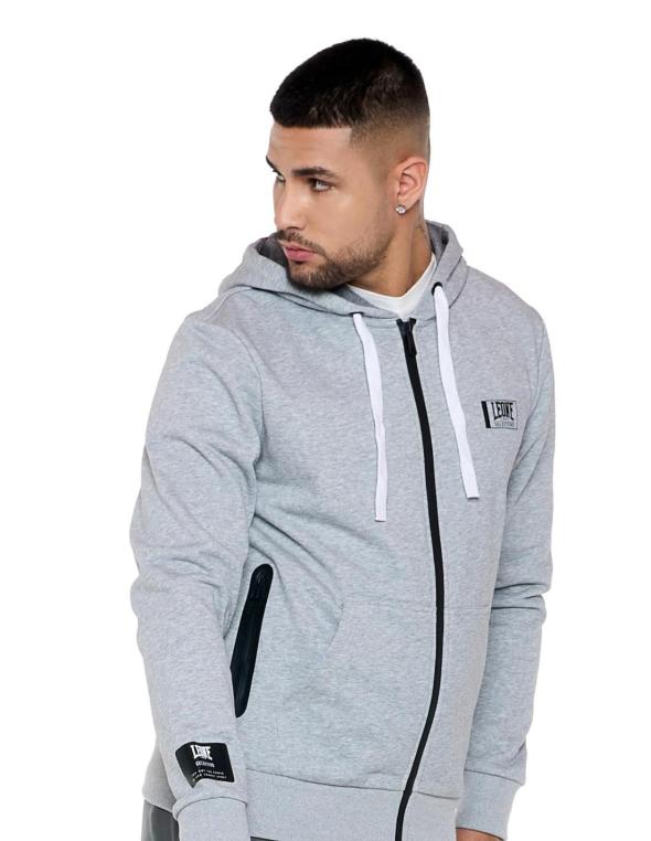 Man hoody full zip Selective