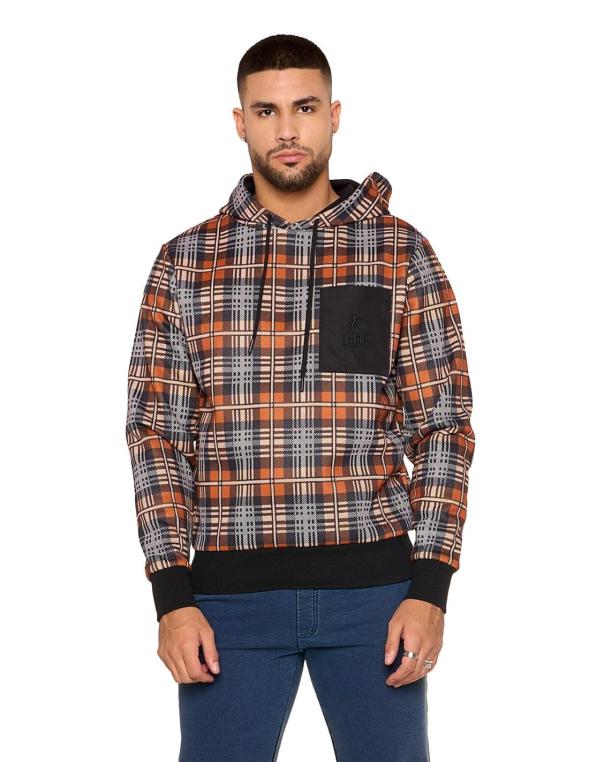 Man hoody tartan Metropolitan 2