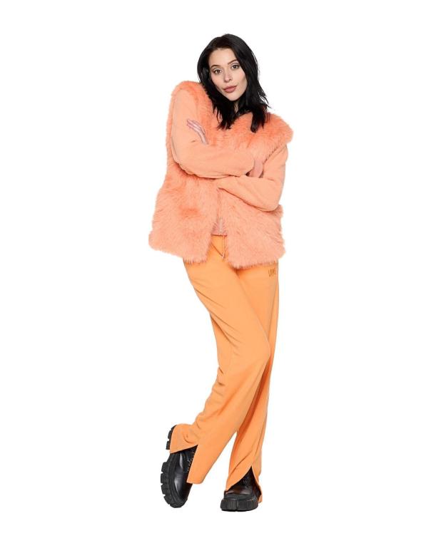 Woman fake fur Relaxed