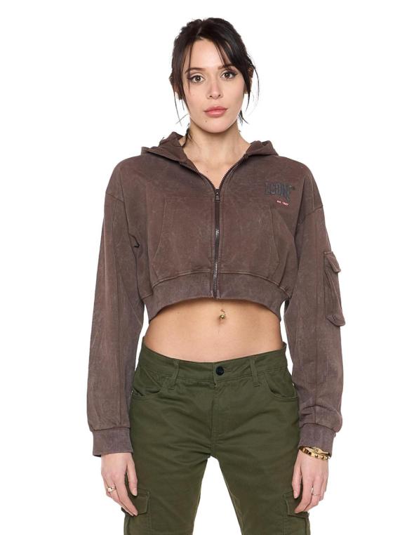Woman short full zip Gen Z 2