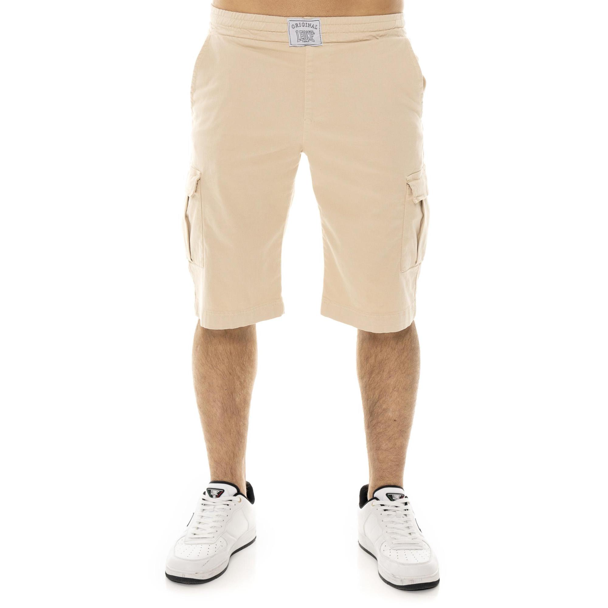 Shorts Uomo Leggeri Estivi Pantaloncini Cargo Uomo Multitasche Con Vita Elasticizzata - Leggeri E Comodi Per Estate E Avventura Pantaloni Palestra Uomo