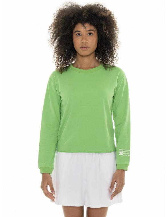 Woman crewneck Silence Work 2