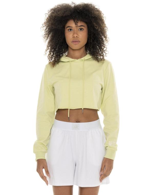 Woman short hoody Silence Work