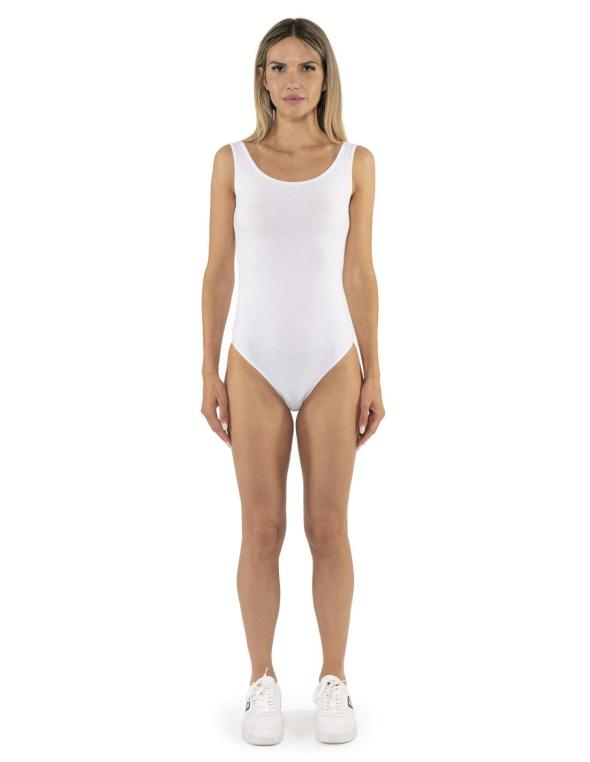 Body smanicato da donna a...