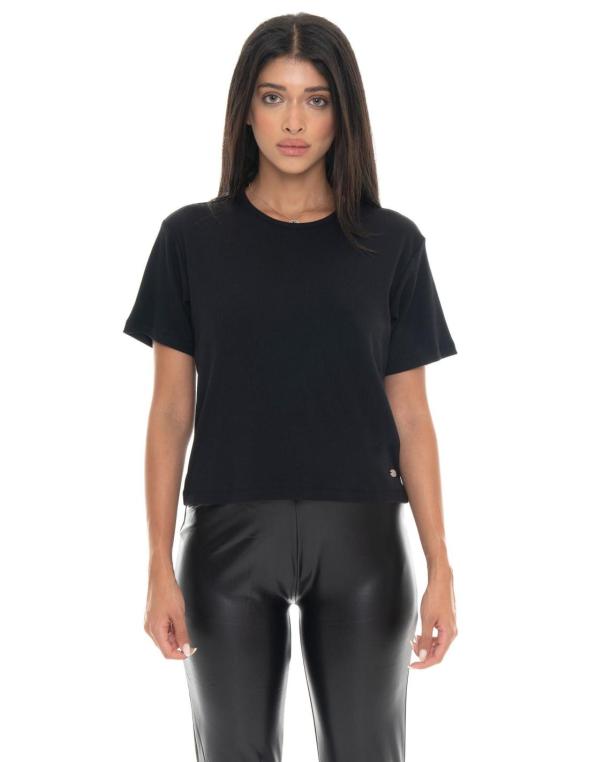 Woman rib t-shirt Glam Winter