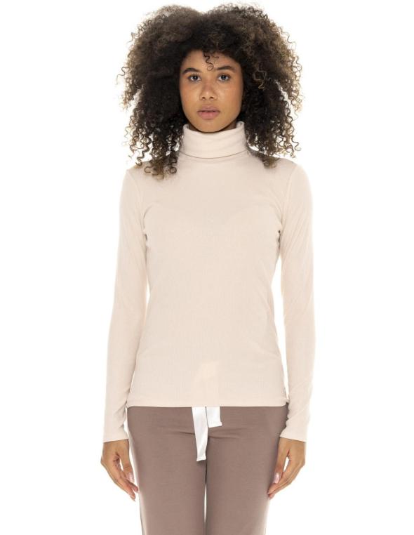 Woman turtle neck t-shirt...