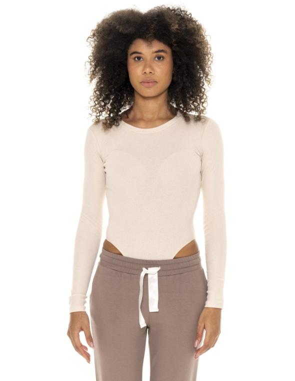 Woman body long sleeves...