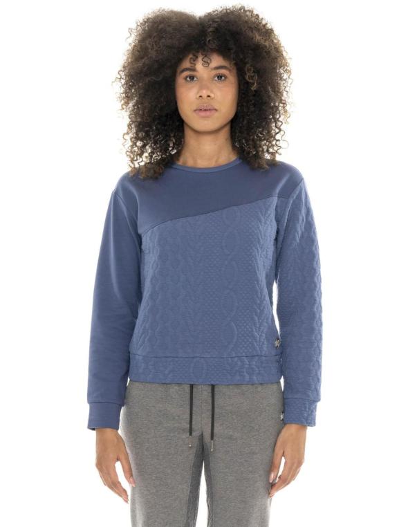 Woman crewneck Braid