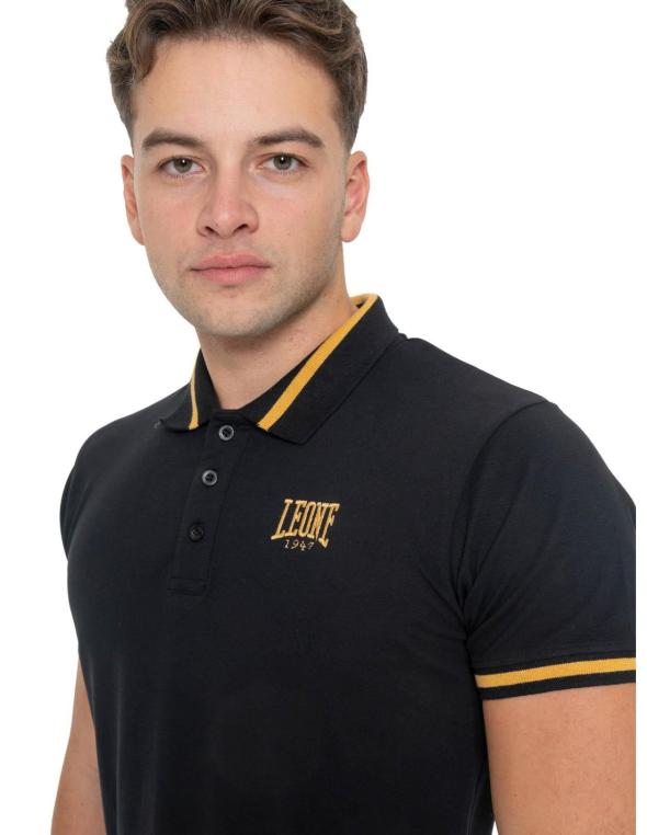 Polo uomo piquet Gold