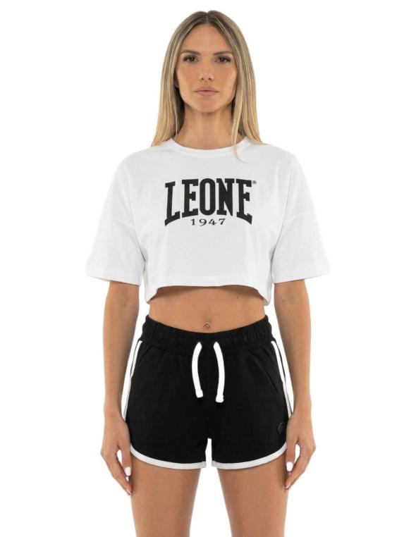 Woman t-shirt crop Never...