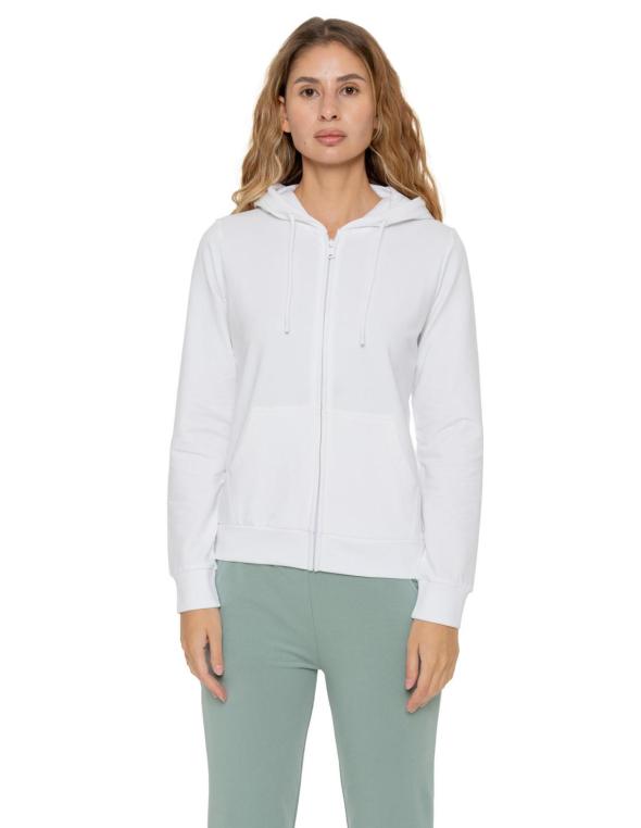 Woman hoody full zip Never...