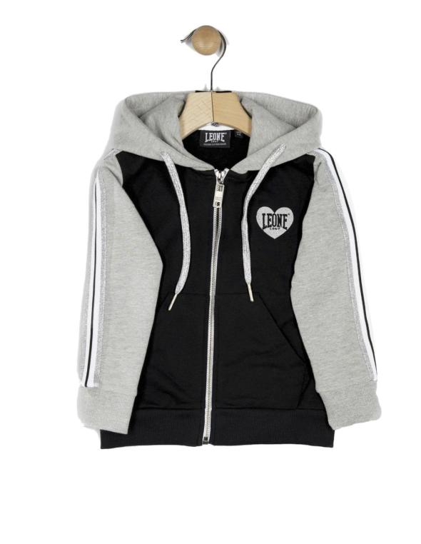 Girl hoody full zip Sparckle