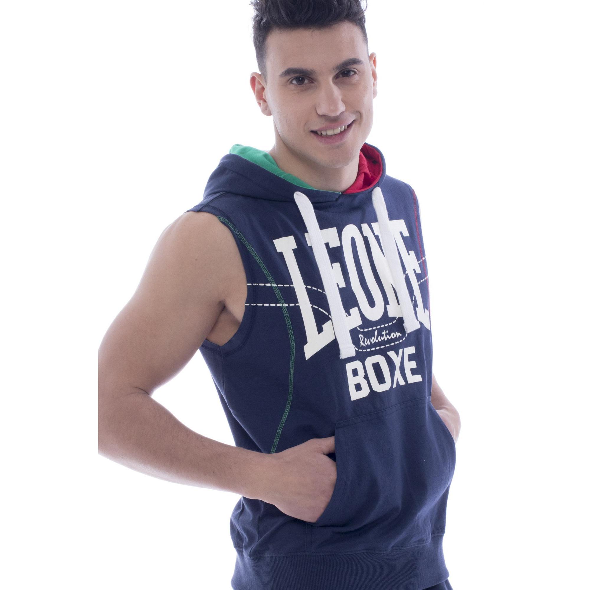 Cappuccio Felpa Smanicata Boxe Felpa Smanicata Oversize Man Active