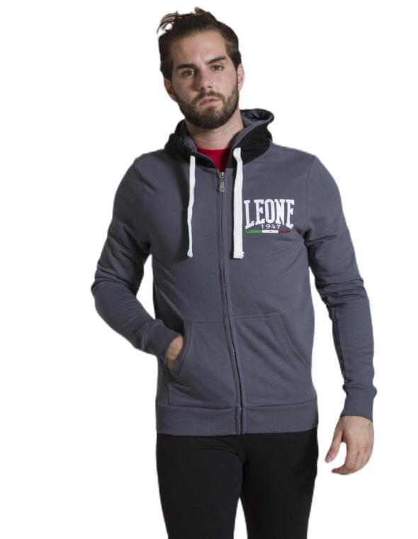 MAN FLEECE HOODY ZIPPED