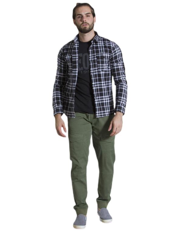 Man tartan long sleeves Urban