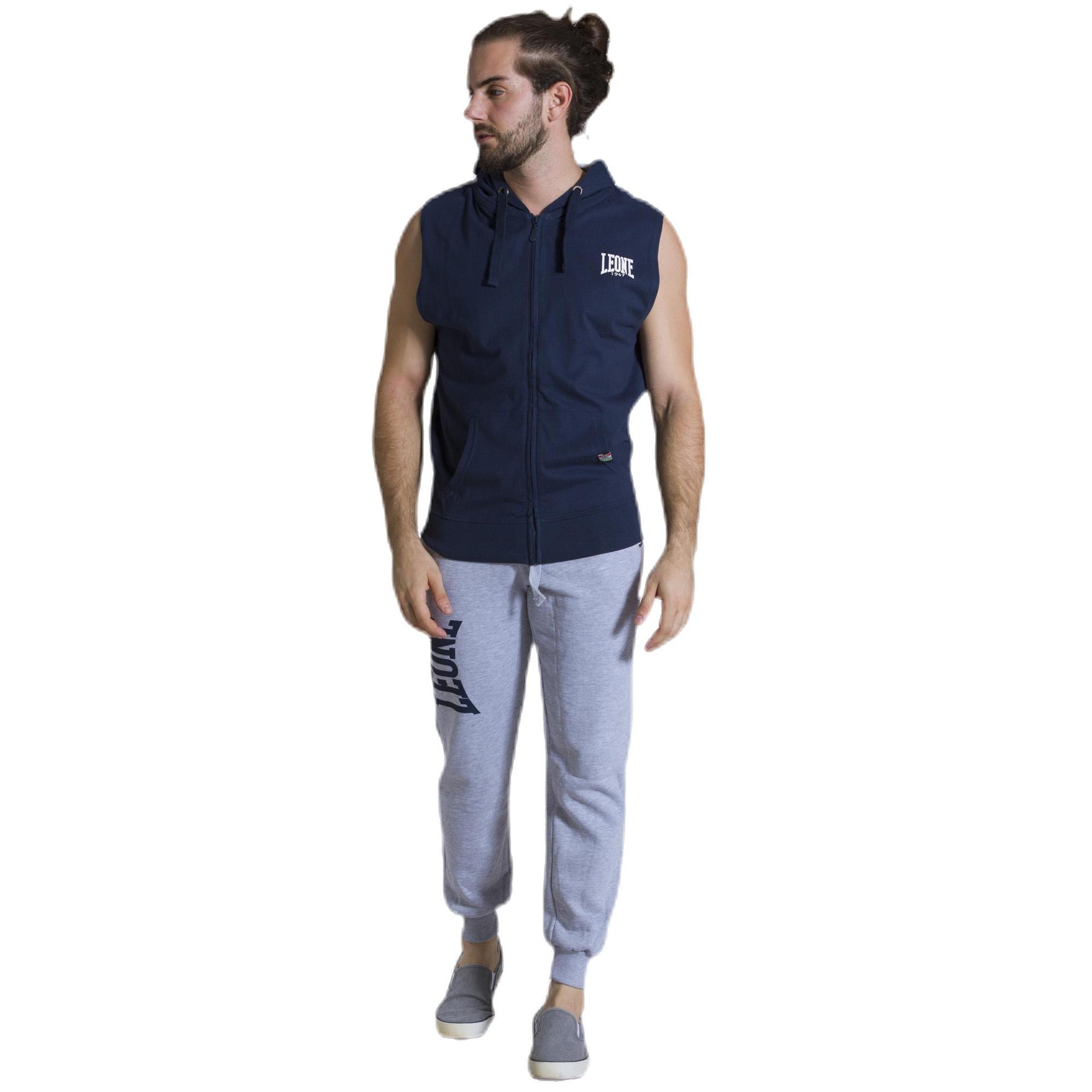 MAN FLEECE HOODY ZIPPED S S