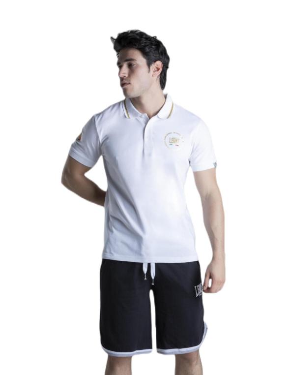 Man polo short sleeves Gold