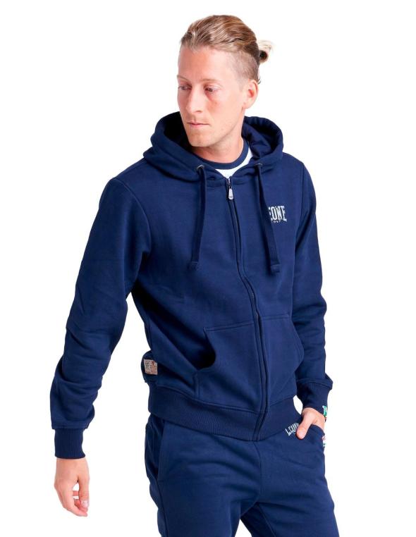 MAN SUIT FLEECE HOODY ZIPPED 2