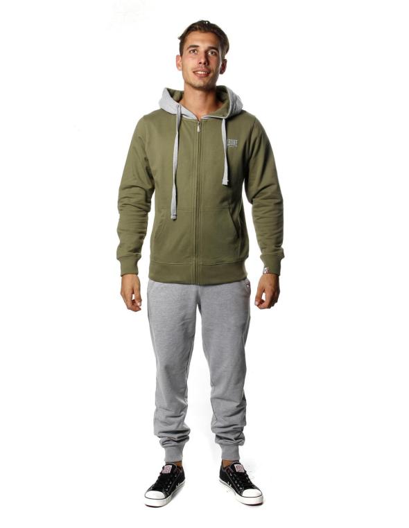 MAN SUIT FLEECE HOODY ZIPPED