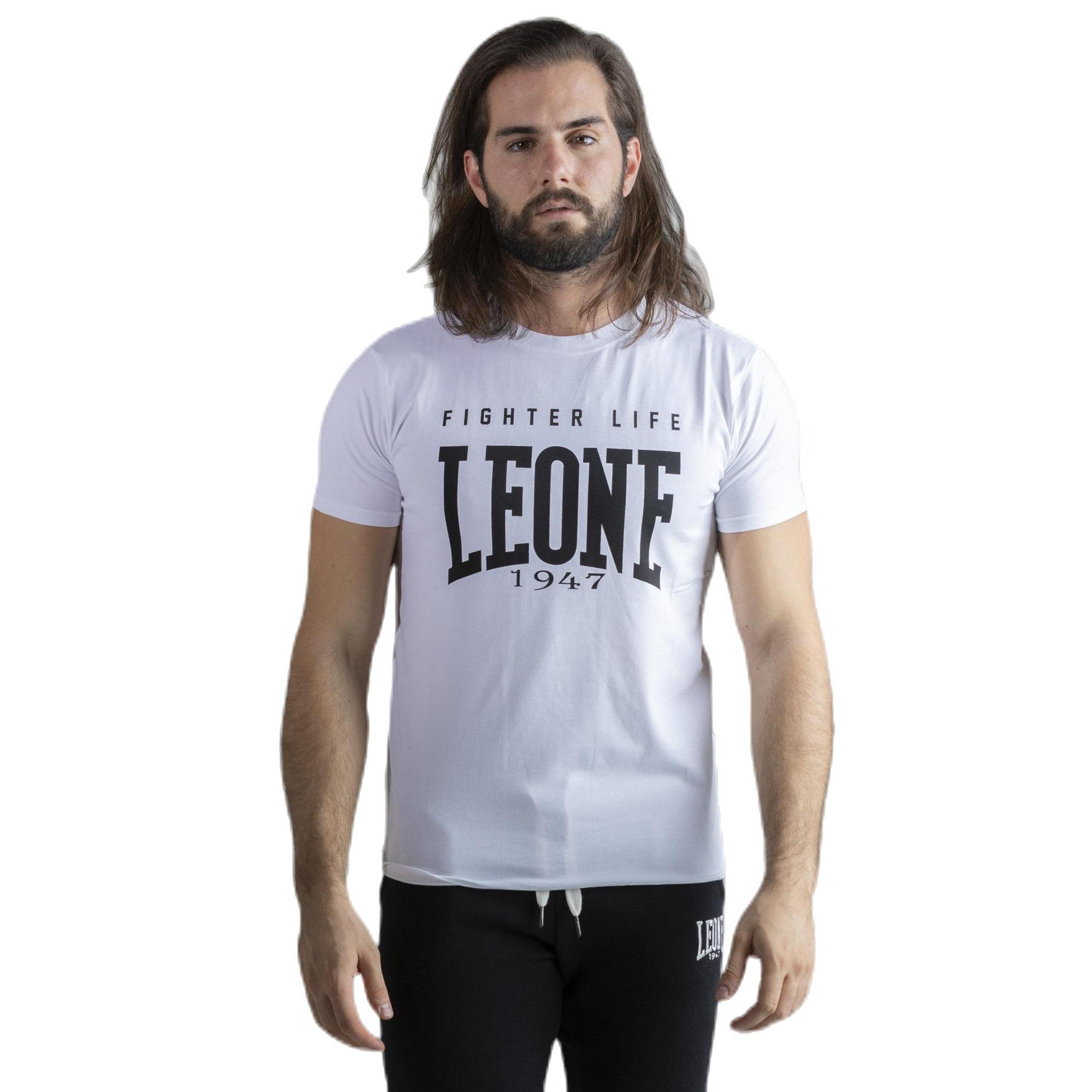 T-shirt da uomo Leone 1947 Apparel Fighter Life