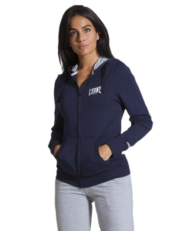 WOMAN HOODY FLEECE ZIP
