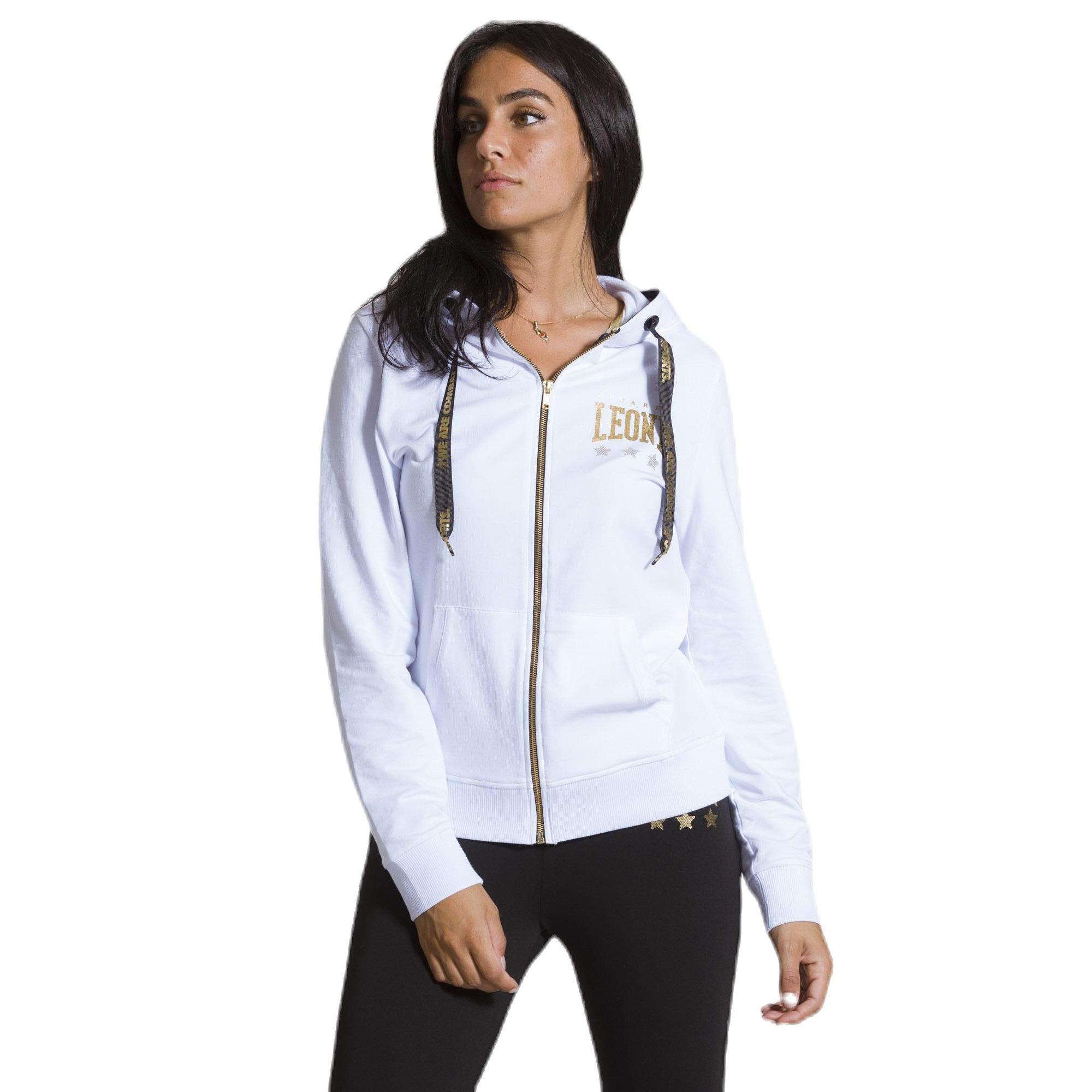 felpa da donna con zip