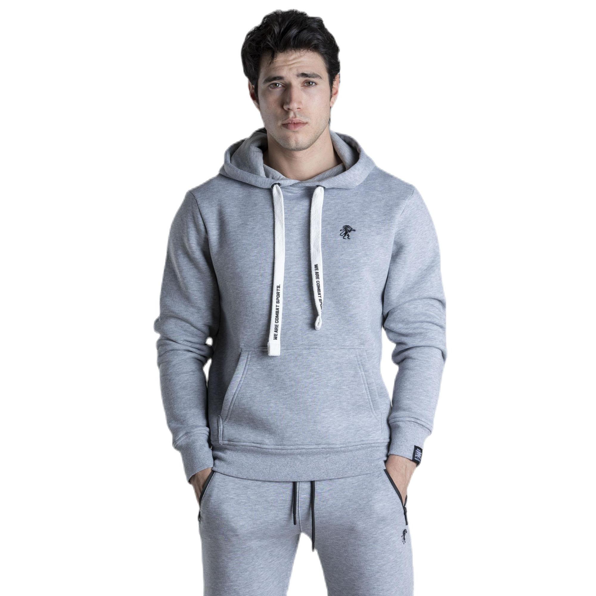 felpa con cappuccio da uomo