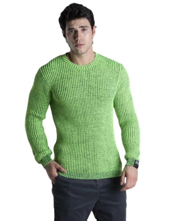 Man crewneck knitted